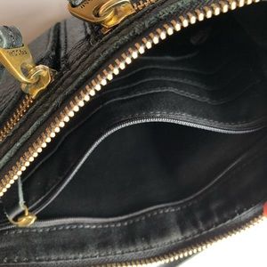 Fossil black leather purse